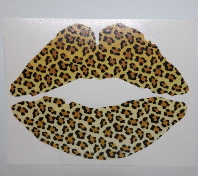 Kiss Lips Decal bumper