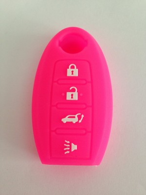 Silicone Replacement Protective Fob Skin Key Cover Chains Bag